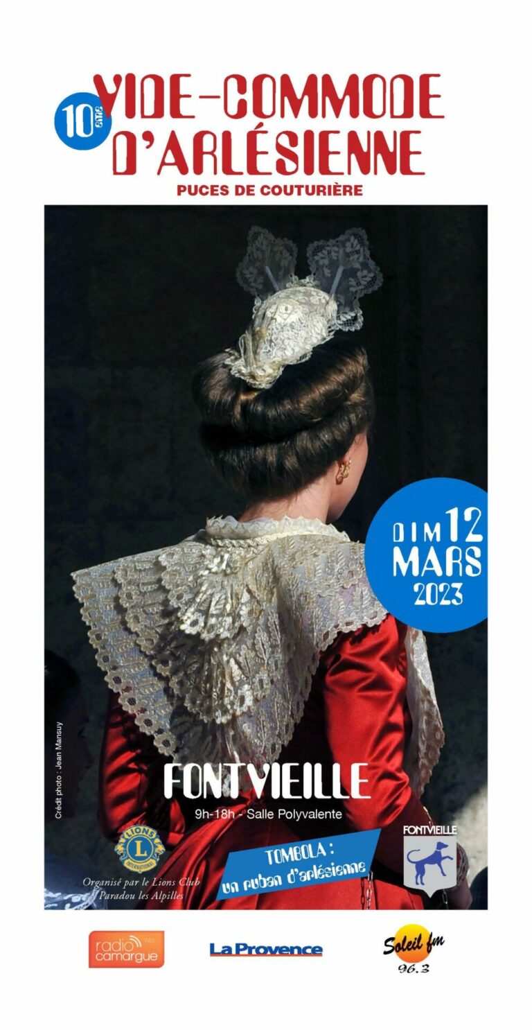 10ème Vide commode dArlésienne et puces de couturière Journal Farandole